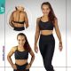 LIZfit. Calça legging 3D Zero transparência
