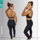 LIZfit. Calça legging 3D Zero transparência