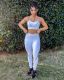 Liz Fit. Calça legging blackout modelo curvas skinny com cós modelador. Zero transparência
