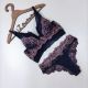Linha Golden. Conjunto Estilo Cropped todo Rendado