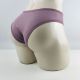 Tanga de coton lisa com viés reforçado.
