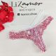 Fabricado por Lizamor. Conjunto de Soutien rendado push up. Acompanha fio dental rendado strappy bra.