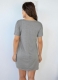 Camisola Abgail de manga curta com estampa frontal