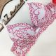 Fabricado por Lizamor. Conjunto de Soutien rendado push up. Acompanha fio dental rendado strappy bra.