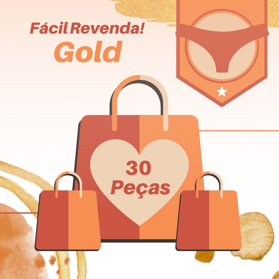 Combo Gold. Se você deseja iniciar com uma sacola completa esse combo é perfeito. Contém 30 peças